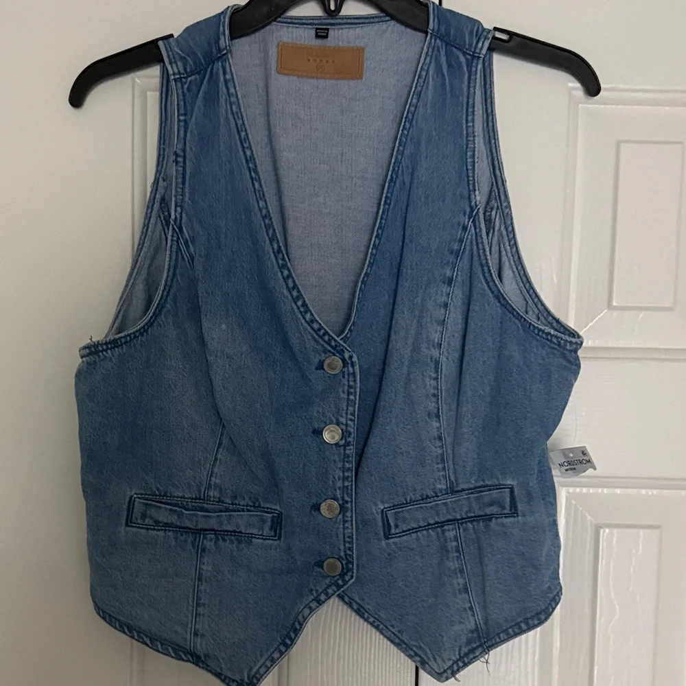 NWT BlankNYC Denim Vest - Picture 6 of 9